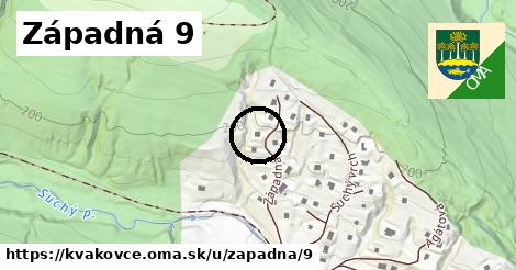 Západná 9, Kvakovce