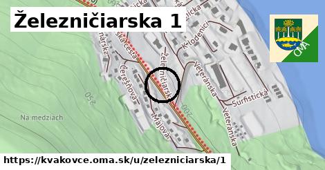 Železničiarska 1, Kvakovce