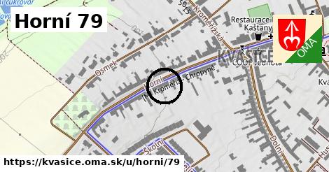 Horní 79, Kvasice