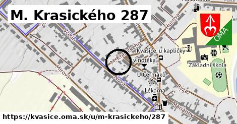 M. Krasického 287, Kvasice