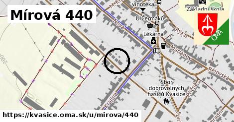 Mírová 440, Kvasice