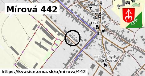Mírová 442, Kvasice