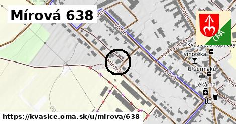 Mírová 638, Kvasice