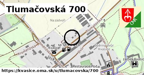 Tlumačovská 700, Kvasice