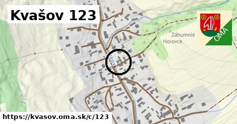 Kvašov <span class="supisne">123</span>