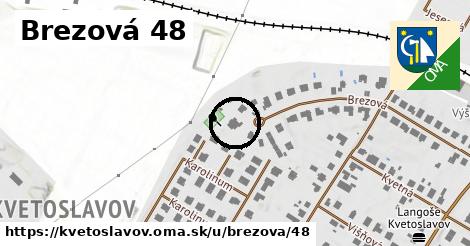 Brezová 48, Kvetoslavov