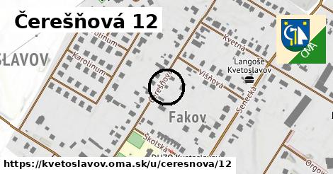 Čerešňová 12, Kvetoslavov