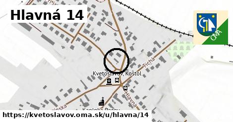 Hlavná 14, Kvetoslavov