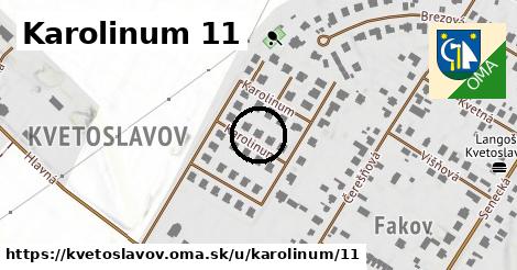 Karolinum 11, Kvetoslavov