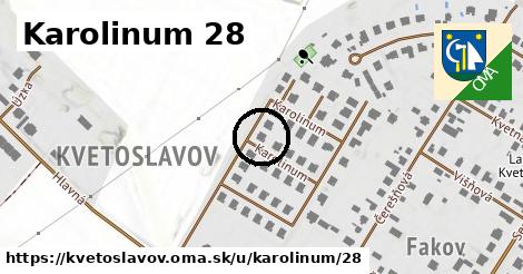 Karolinum 28, Kvetoslavov