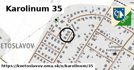 Karolinum 35, Kvetoslavov