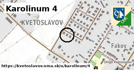 Karolinum 4, Kvetoslavov