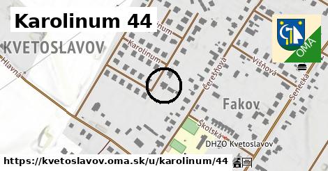 Karolinum 44, Kvetoslavov