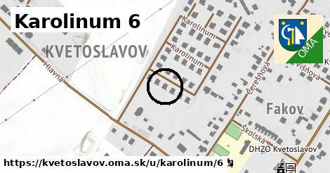 Karolinum 6, Kvetoslavov