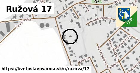 Ružová 17, Kvetoslavov