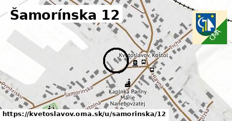 Šamorínska 12, Kvetoslavov