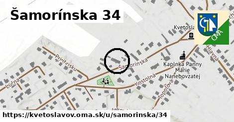 Šamorínska 34, Kvetoslavov