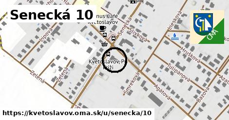 Senecká 10, Kvetoslavov