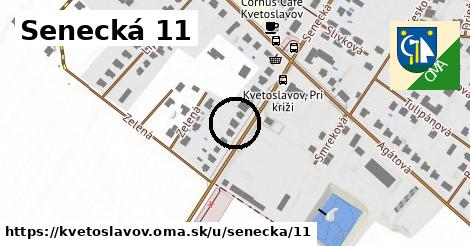 Senecká 11, Kvetoslavov