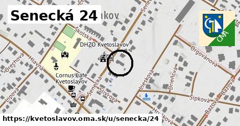 Senecká 24, Kvetoslavov