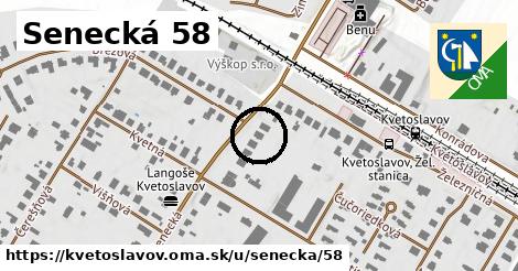 Senecká 58, Kvetoslavov