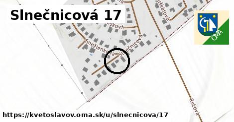 Slnečnicová 17, Kvetoslavov