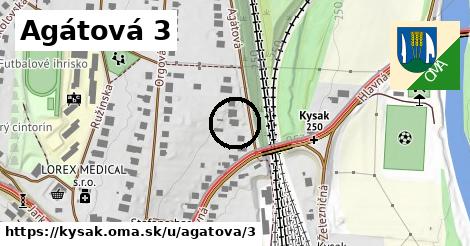 Agátová 3, Kysak