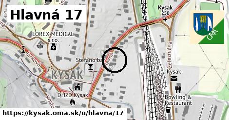 Hlavná 17, Kysak