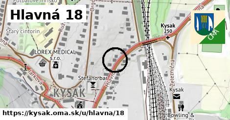 Hlavná 18, Kysak