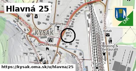 Hlavná 25, Kysak