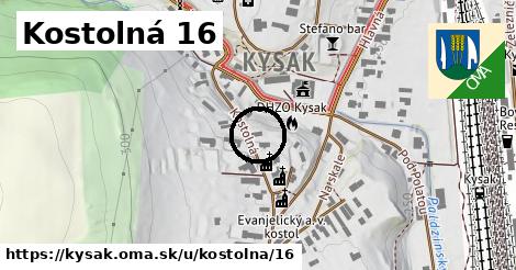 Kostolná 16, Kysak