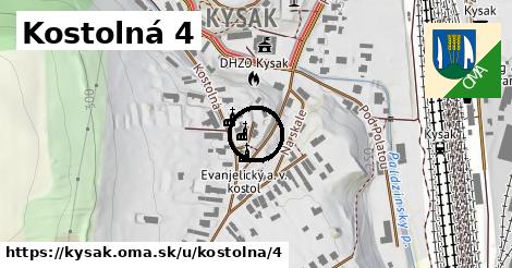 Kostolná 4, Kysak