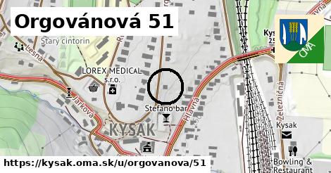 Orgovánová 51, Kysak