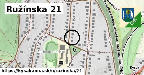 Ružínska 21, Kysak