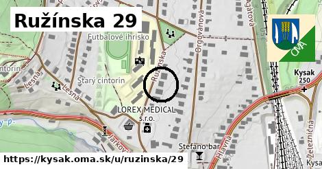 Ružínska 29, Kysak