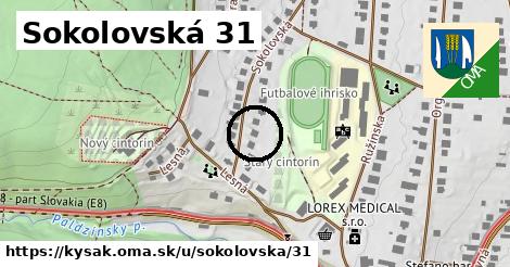 Sokolovská 31, Kysak