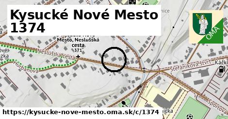 Kysucké Nové Mesto <span class="supisne">1374</span>