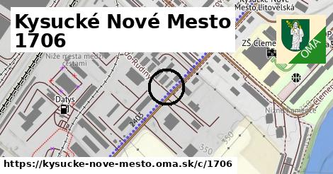 Kysucké Nové Mesto <span class="supisne">1706</span>