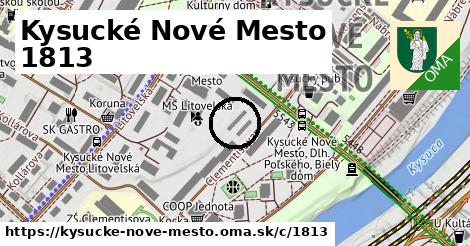 Kysucké Nové Mesto <span class="supisne">1813</span>