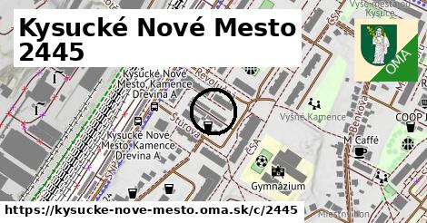 Kysucké Nové Mesto <span class="supisne">2445</span>
