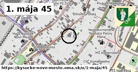 1. mája 45, Kysucké Nové Mesto