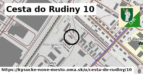 Cesta do Rudiny 10, Kysucké Nové Mesto