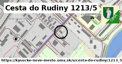 Cesta do Rudiny 1213/5, Kysucké Nové Mesto