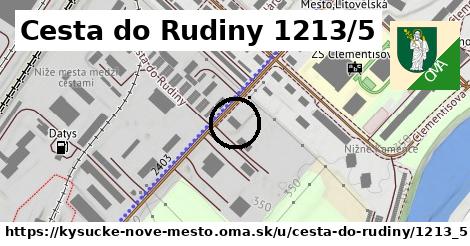 Cesta do Rudiny 1213/5, Kysucké Nové Mesto