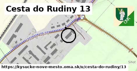 Cesta do Rudiny 13, Kysucké Nové Mesto