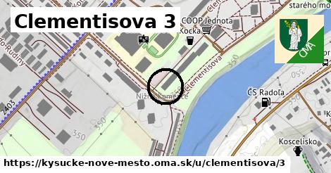 Clementisova 3, Kysucké Nové Mesto