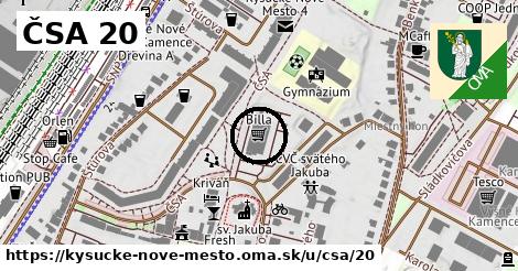 ČSA 20, Kysucké Nové Mesto