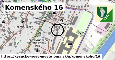 Komenského 16, Kysucké Nové Mesto