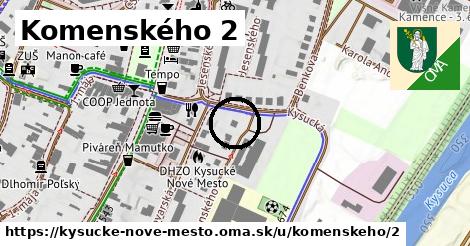 Komenského 2, Kysucké Nové Mesto