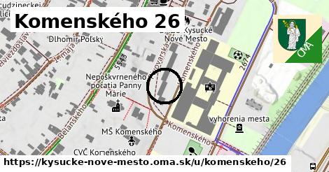 Komenského 26, Kysucké Nové Mesto